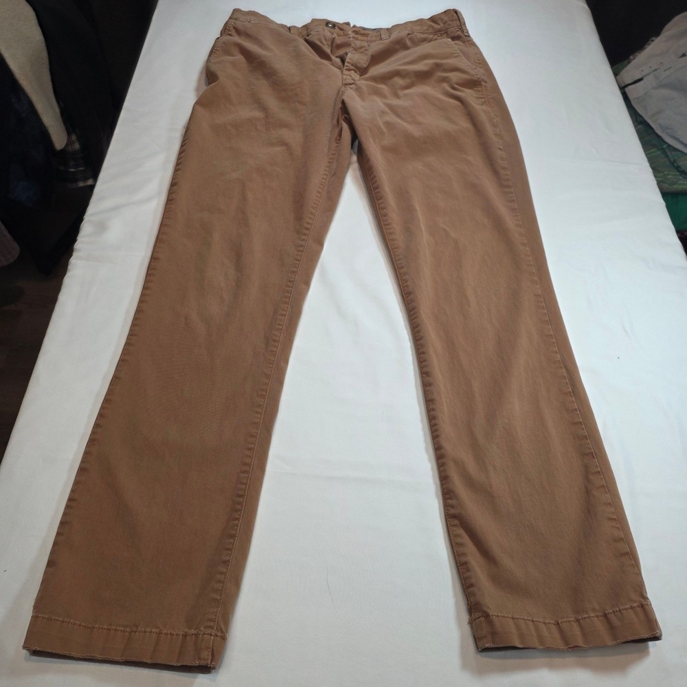 Express Vintage Brown Slacks Pants 32x32 - Picture 2 of 4